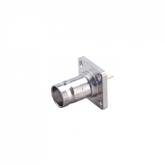 Straight panel receptacle jack, flange mount, 23_BNC-50-0-16/133_NE